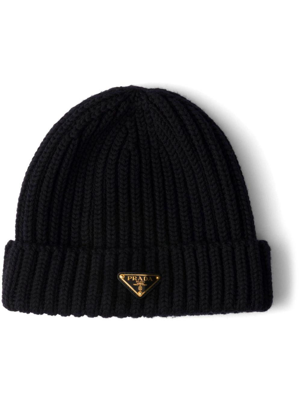 Wool beanie 1HC3902DZL F0002 PRADA 