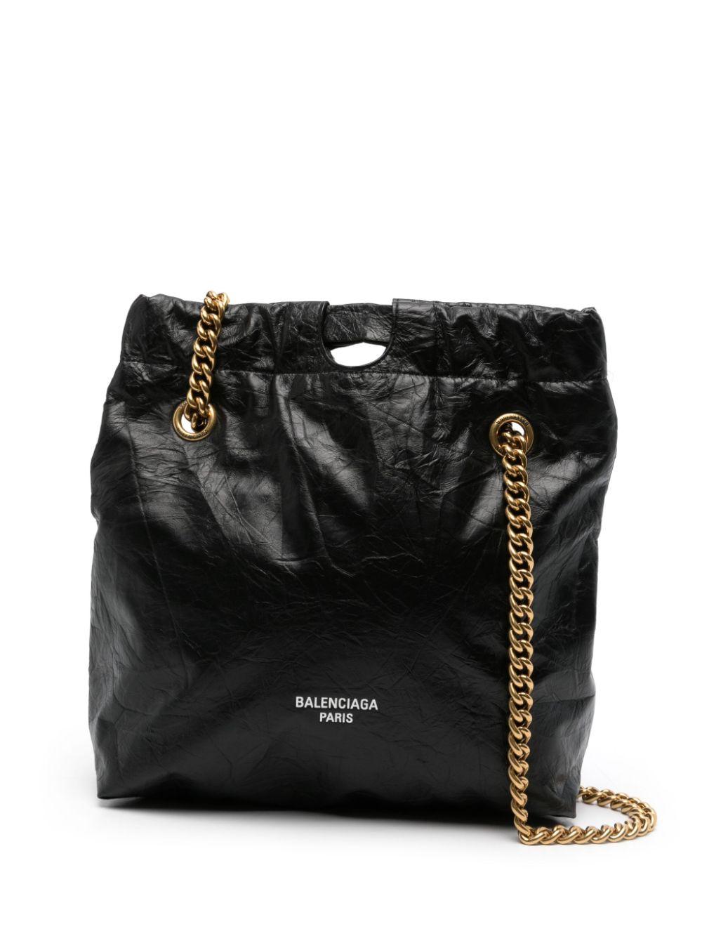 Crush logo-print tote 742942 210IT1000 BALENCIAGA 