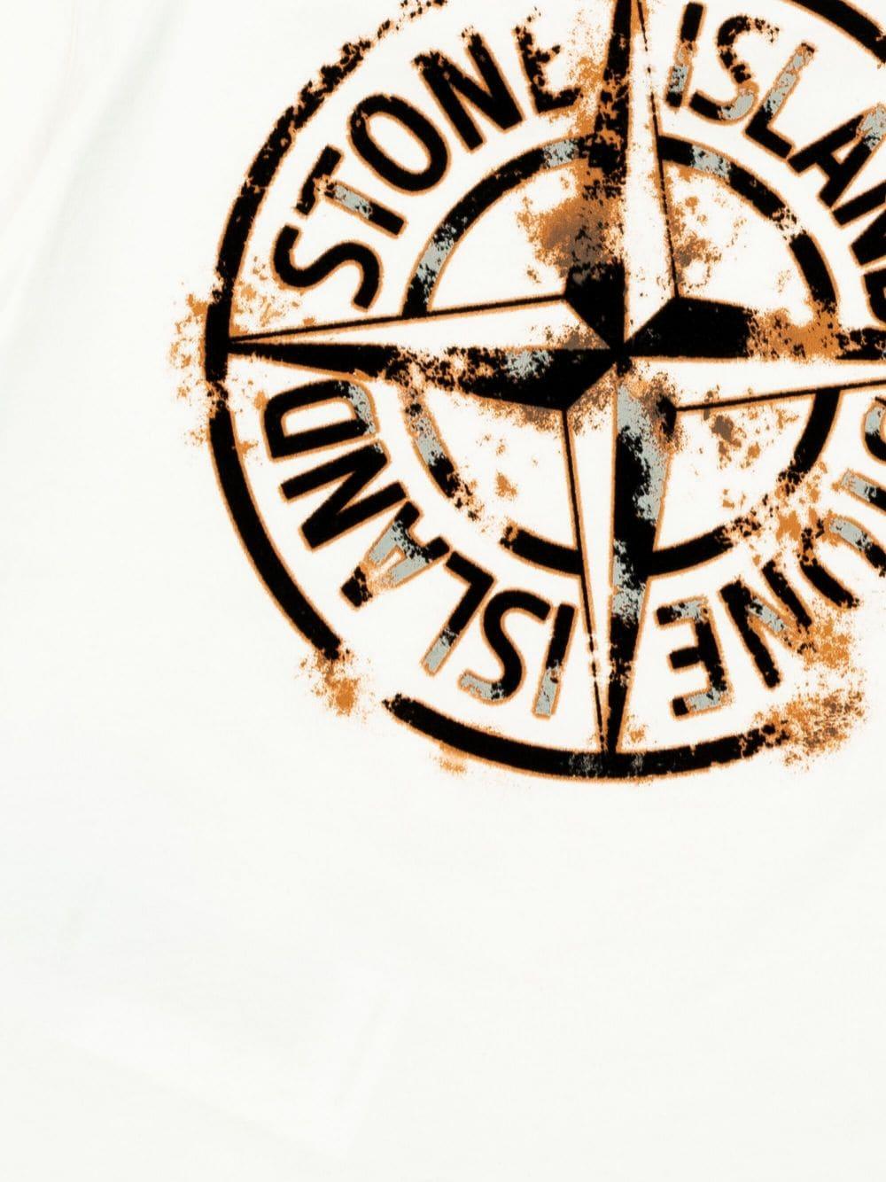 Logo T-shirt 811621057 V0001 STONE ISLAND KIDS 
