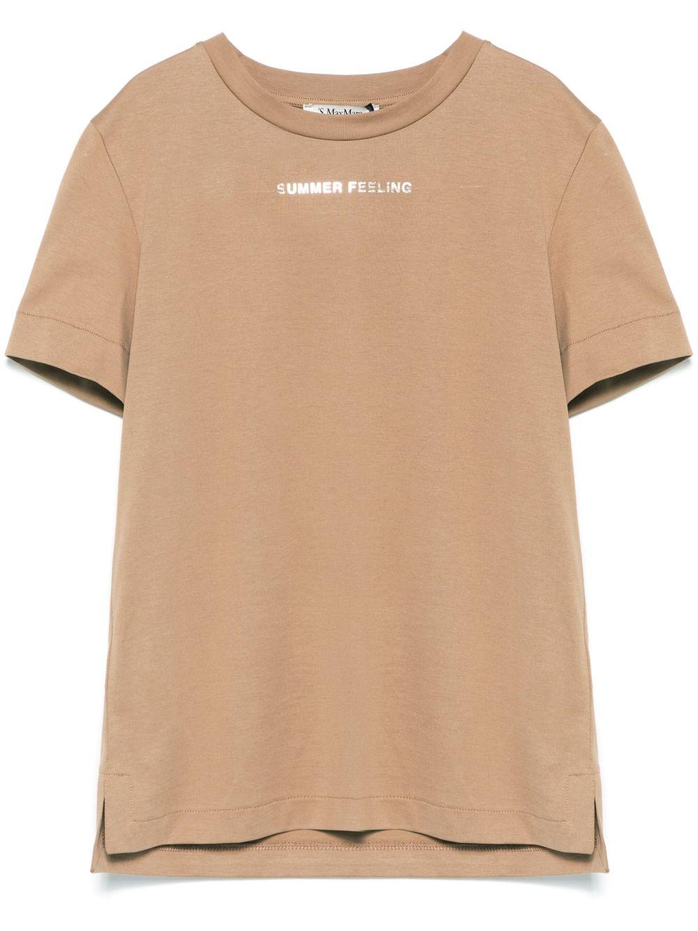 Lusso T-shirt<BR/><BR/><BR/> 2519971033 LUSSO007 S MAX MARA 