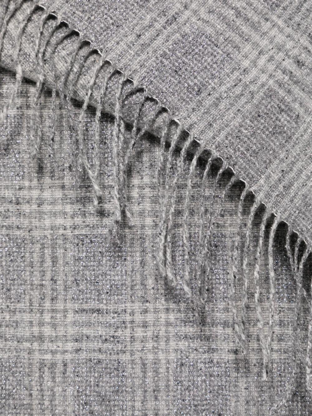 Fringed edge scarf MSCDAGW31 CRB69 BRUNELLO CUCINELLI 