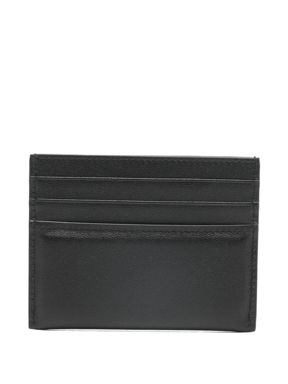 Antigona Stamped card holder in leather BK60G0K21L 001 GIVENCHY 