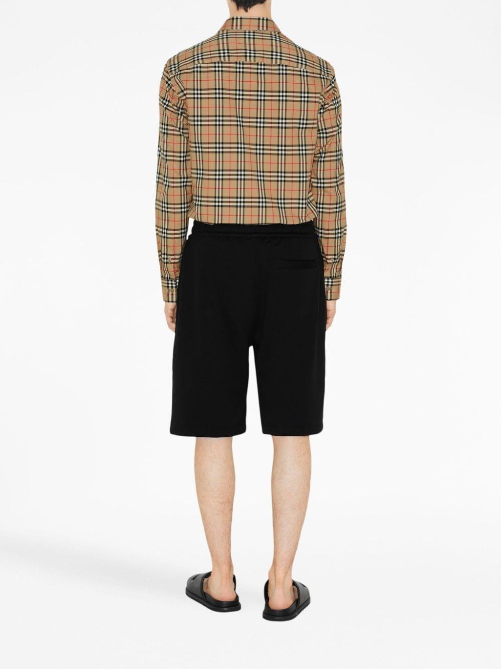 Vintage Check-pattern cotton shirt<BR/> 8070582 A7028 BURBERRY 