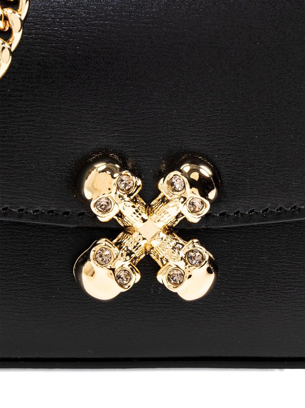 Small Skull Flower Bag 836037 1MAAE1000 ALEXANDER MCQUEEN 