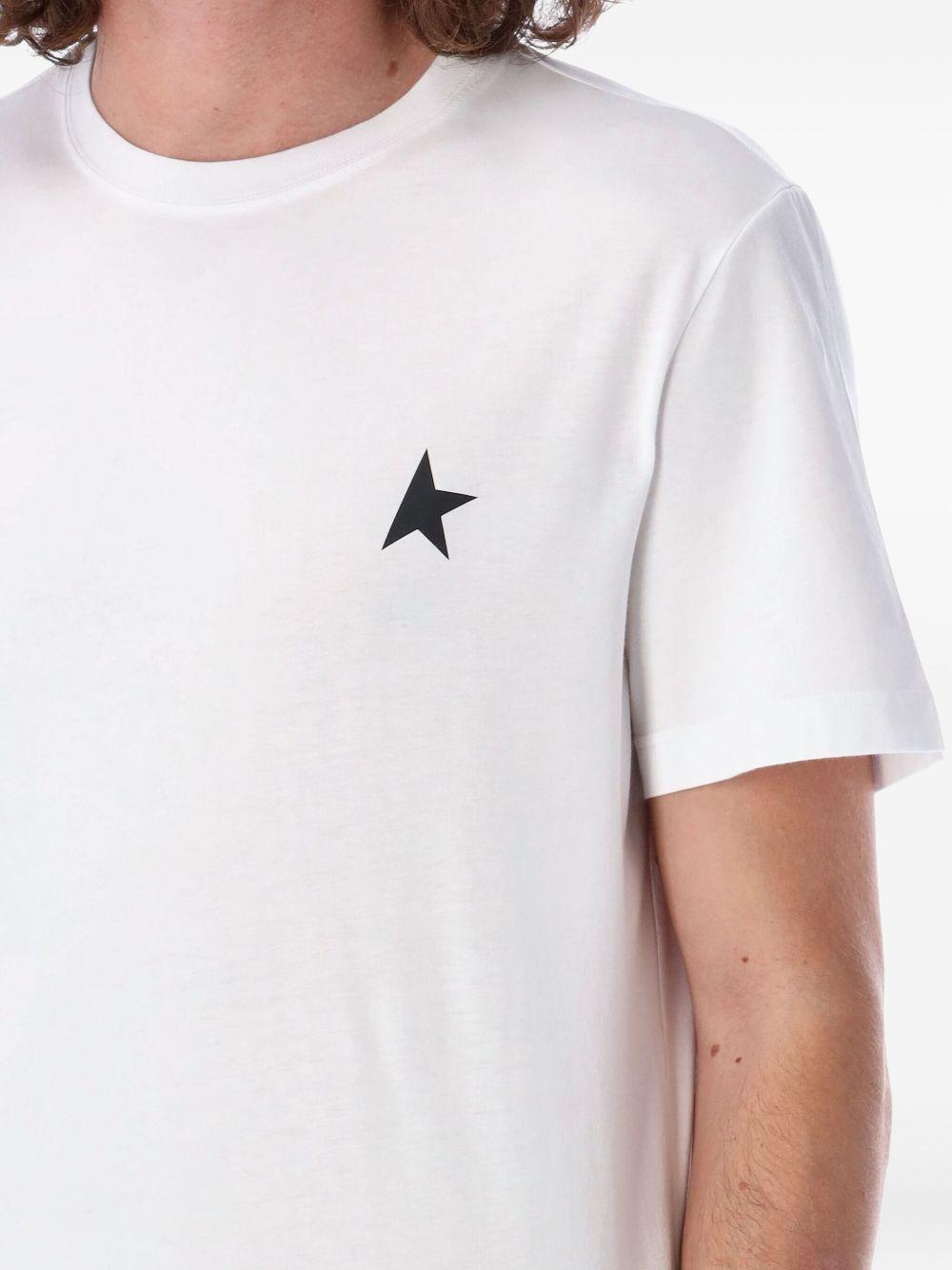 One Star-logo short-sleeve T-shirt GMP01220 P00059310364 GOLDEN GOOSE 