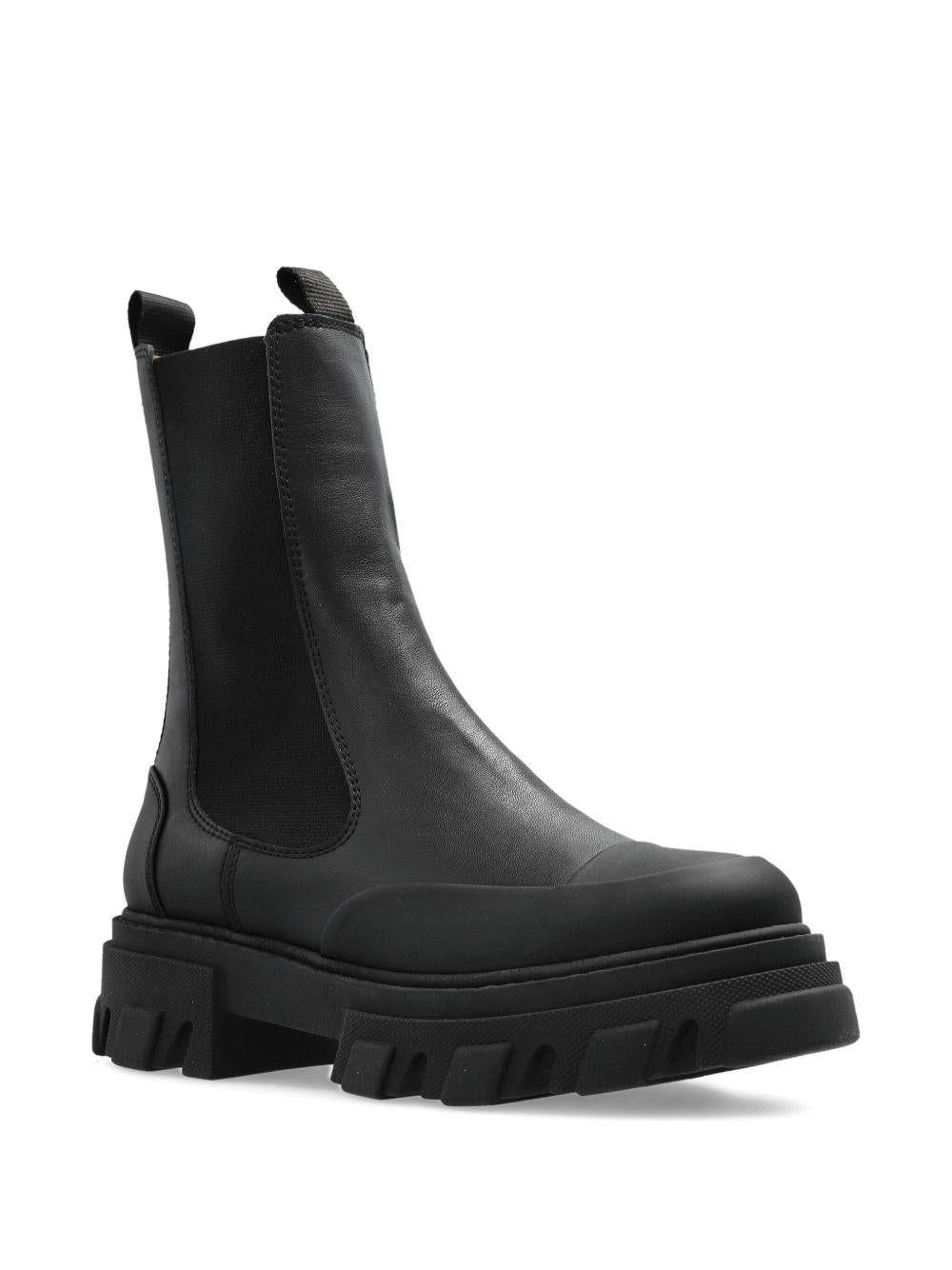 Ankle boots with tank tread soles S3238 099 GANNI 