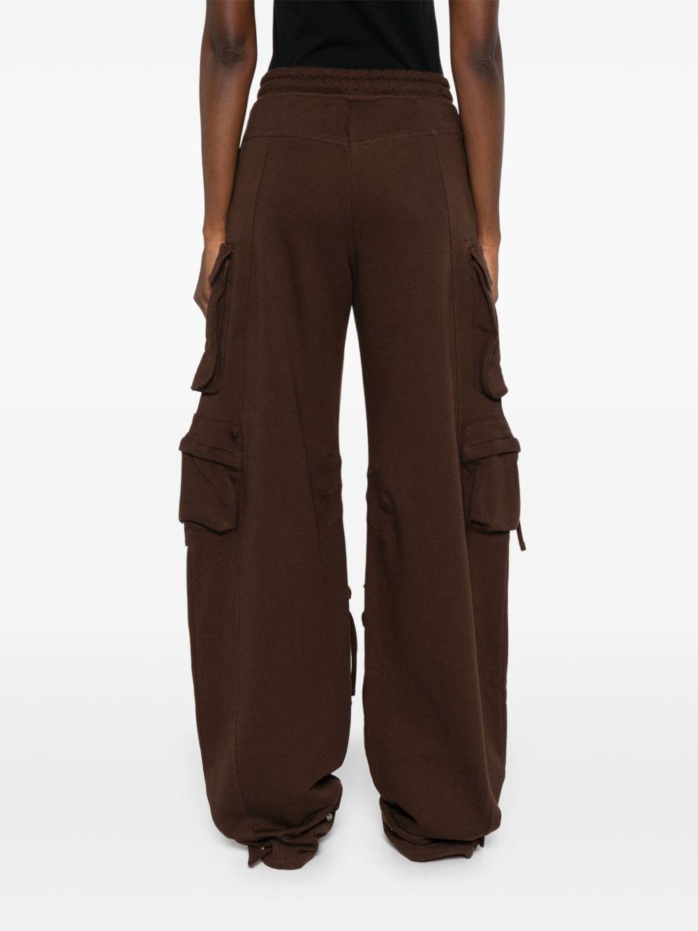 "Fern'' mauve fade long pants 251WCP00260 JJF007AA204 THE ATTICO 