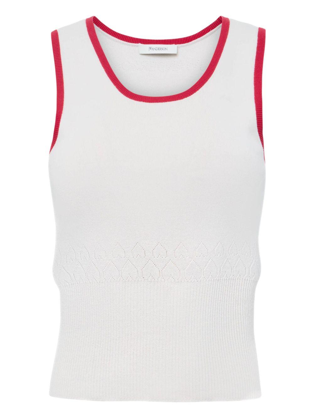 Knitted Vest KW1442 YN0432241 JW ANDERSON 