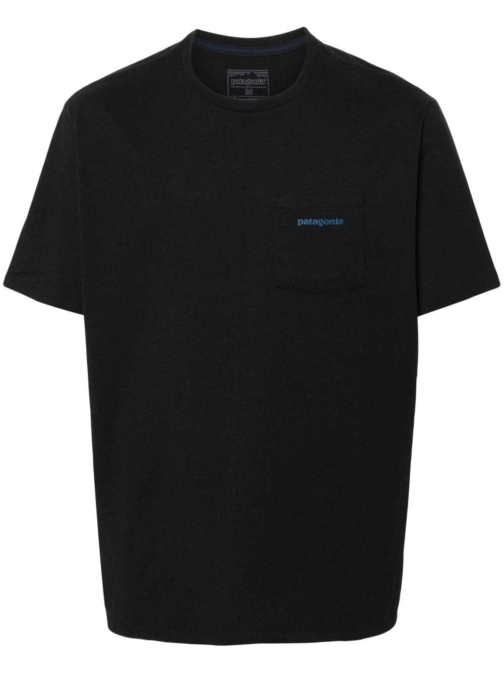 Boardshort logo-print T-shirt 37655 INBK PATAGONIA 