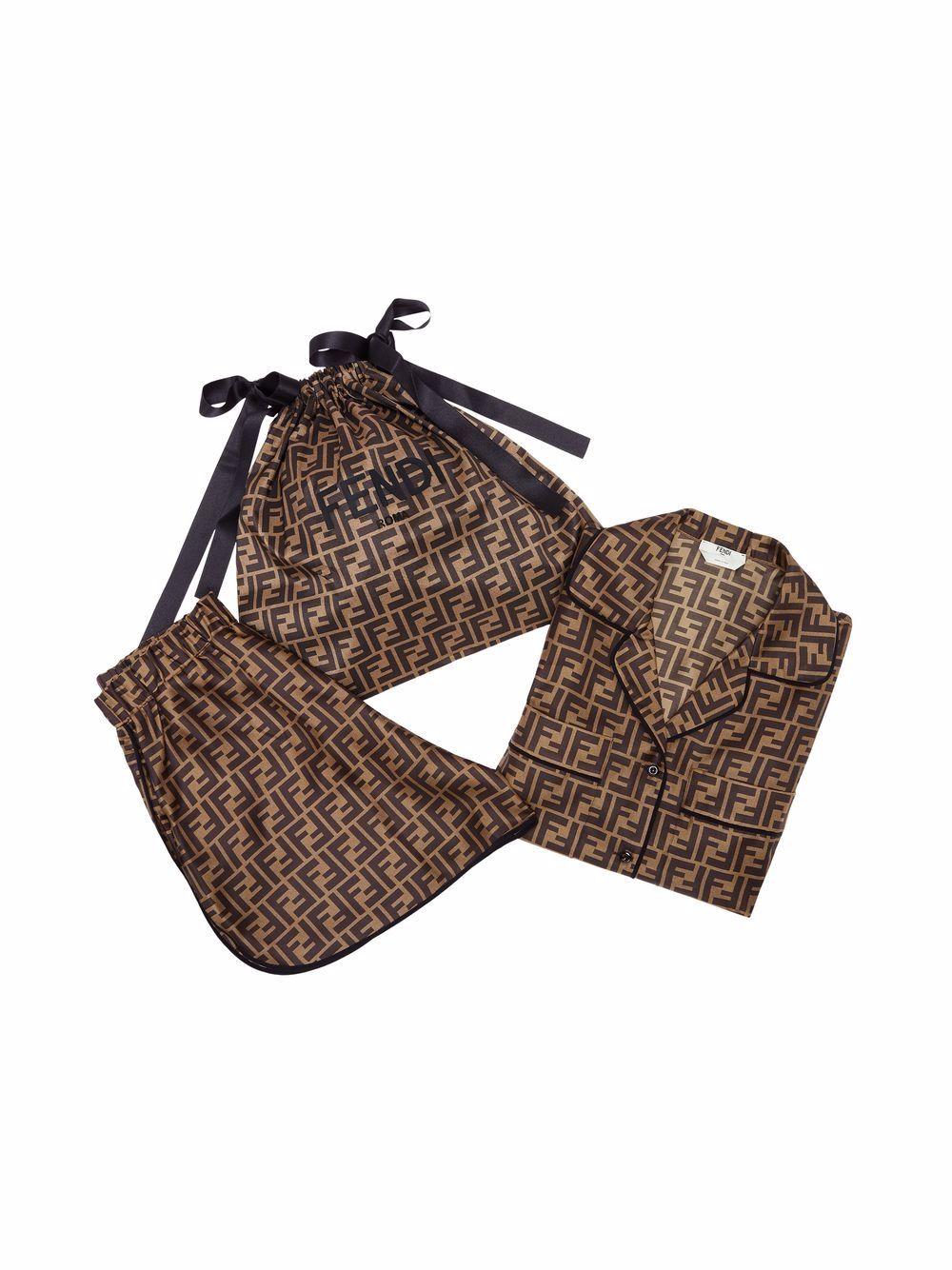 silk pyjamas FE5085 A8G3F118W FENDI 