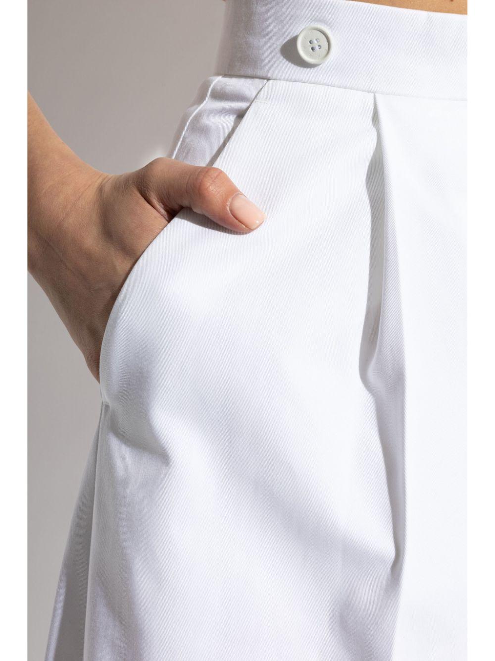 White pleated pants BW515714X0 100 GIVENCHY 