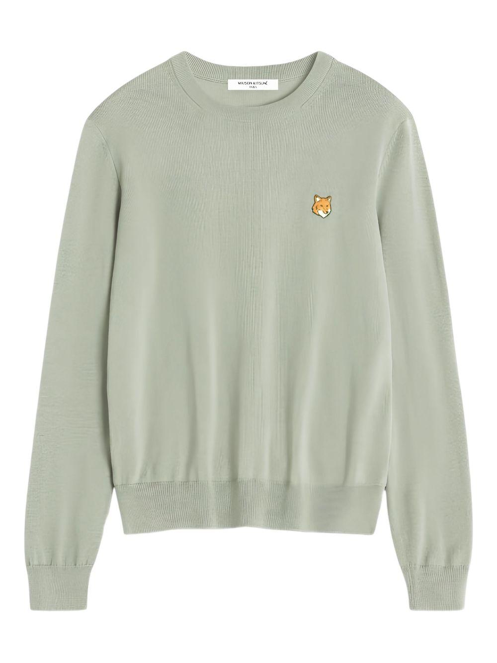 FOX HEAD MERINO REGULAR JUMPER PM00801KT1181 P131 MAISON KITSUNÉ 