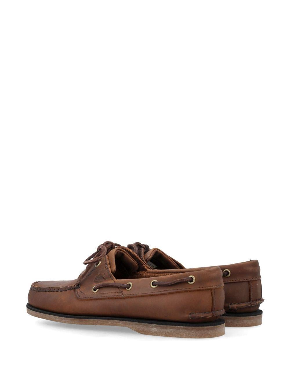 Brown leather classic boat shoes TB0A2FZX EM41 TIMBERLAND 
