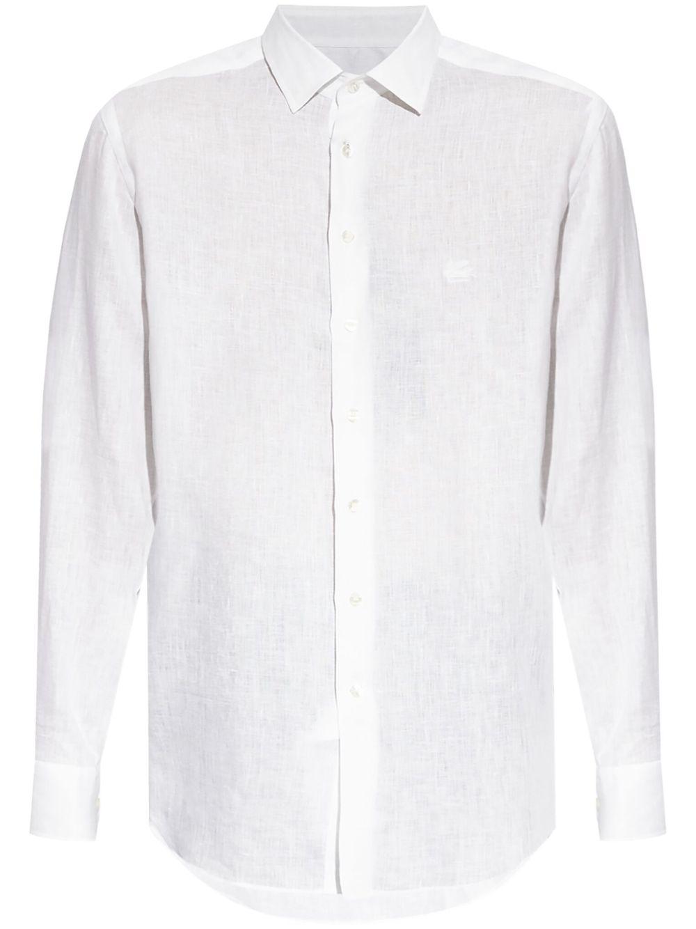 LINEN SHIRT WITH PEGASUS MRIB0002 99TU3F3W0800 ETRO 