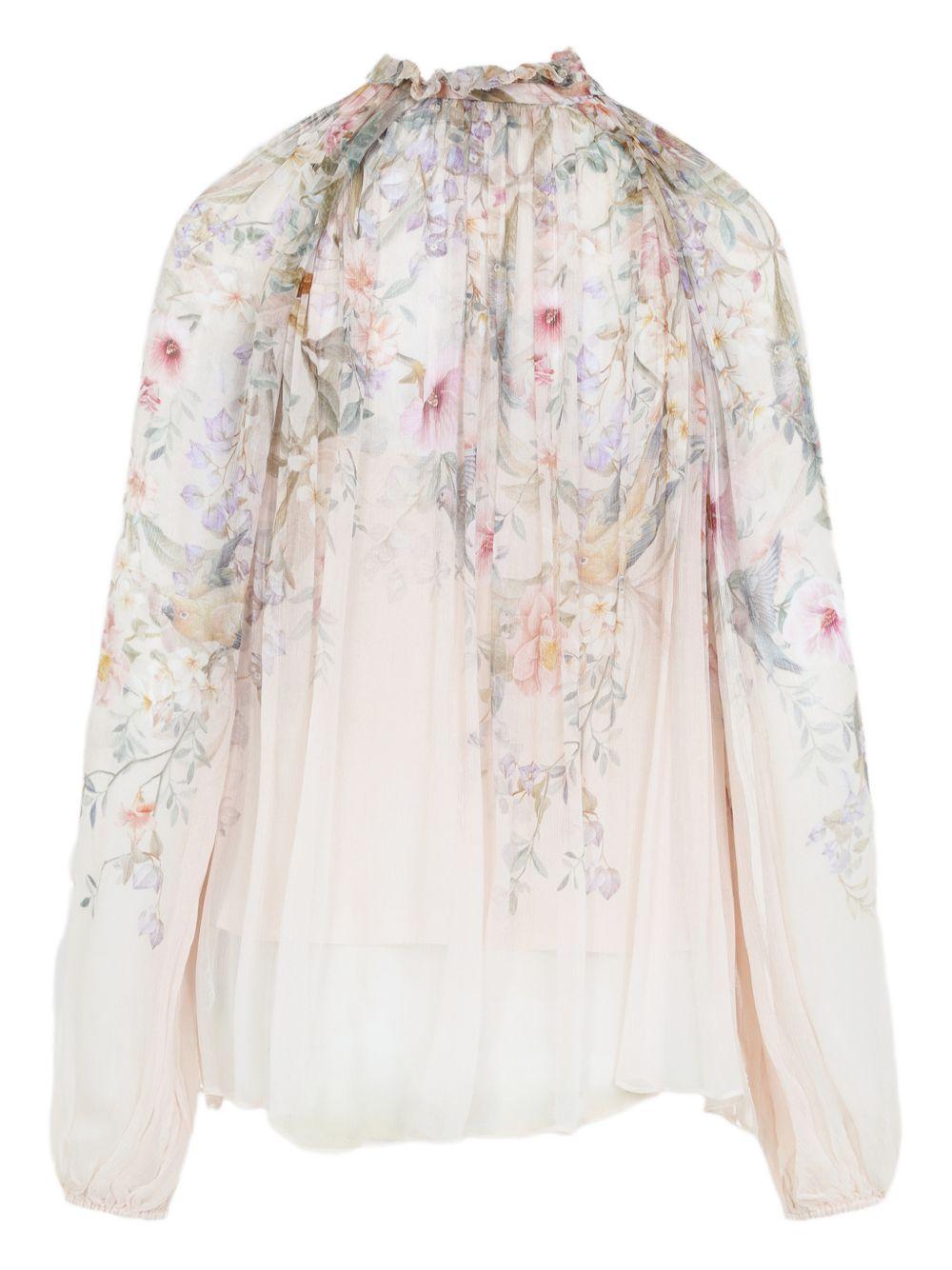 Rebellion Billow Blouse 0991TC261 CRMAV ZIMMERMANN 