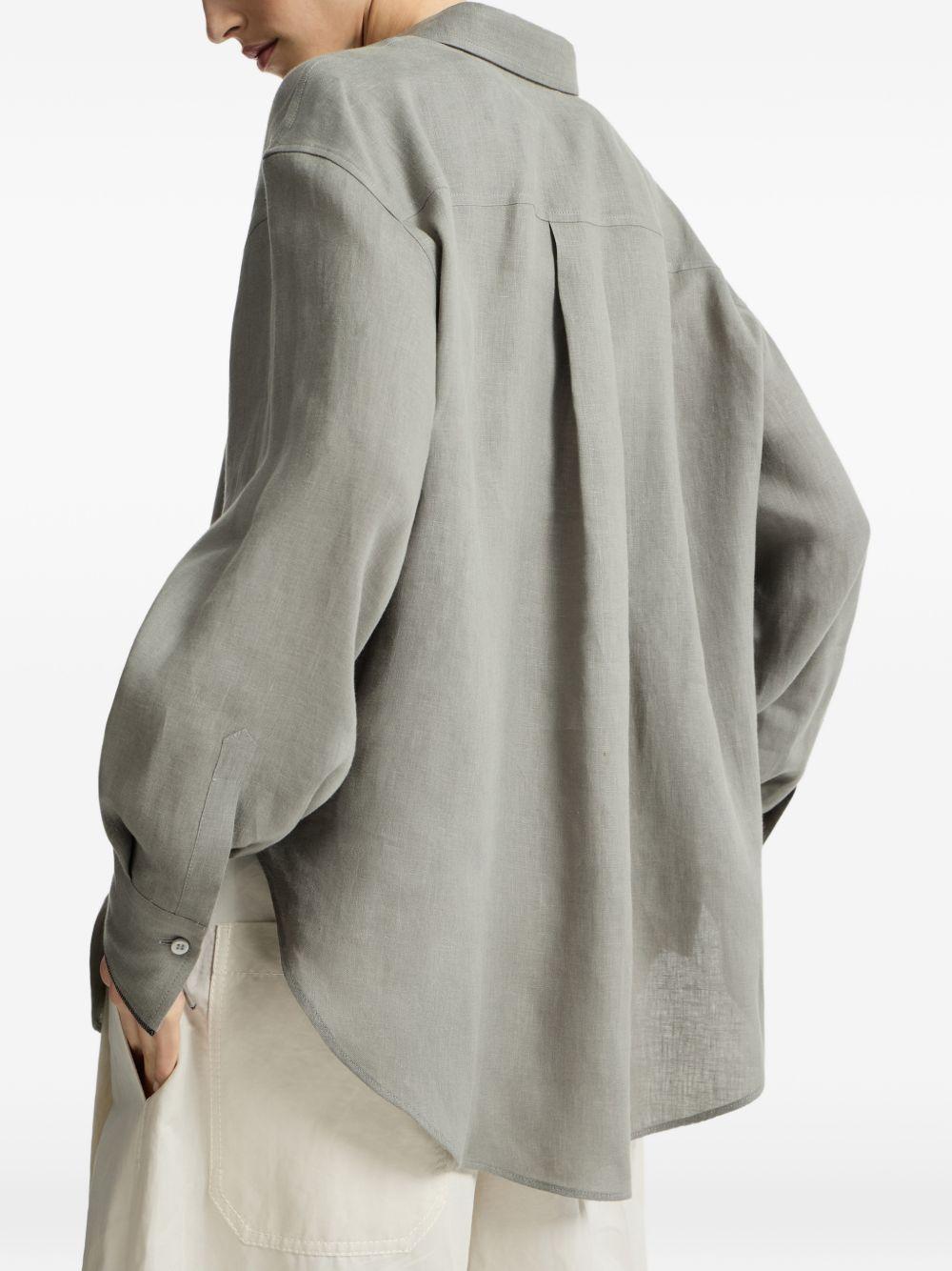 Monili linen shirt MA698MQ906 C1063 BRUNELLO CUCINELLI 