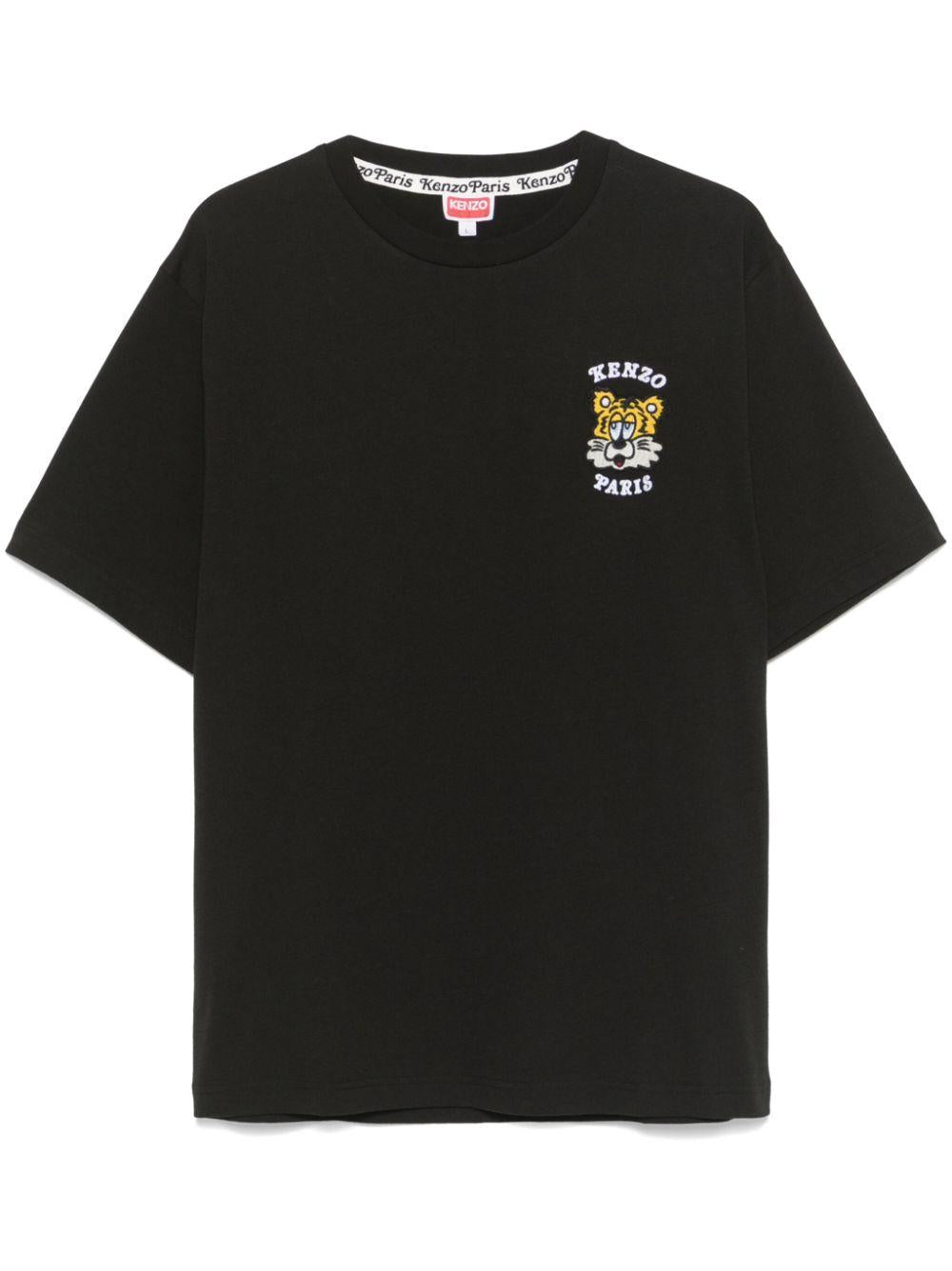 Embroideredx Verdi logo T-shirt<BR/><BR/><BR/><BR/> FF58TS4824SG 99J KENZO 