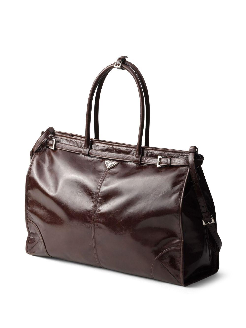 Prada Bonnie leather tote bag 2VG1282CYR V-OOOF01D6 PRADA 