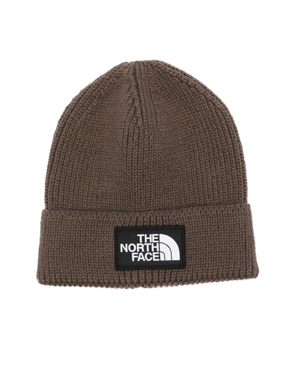 logo patch beanie NF0A8CHE 1OI1 THE NORTH FACE 