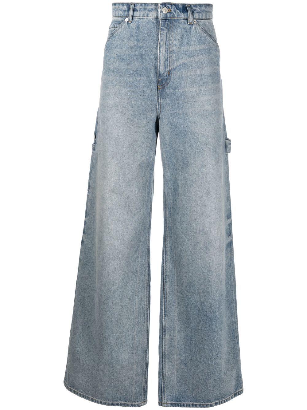Patch pockets denim jeans 123DPA061DE0016 7011 COURRÈGES 