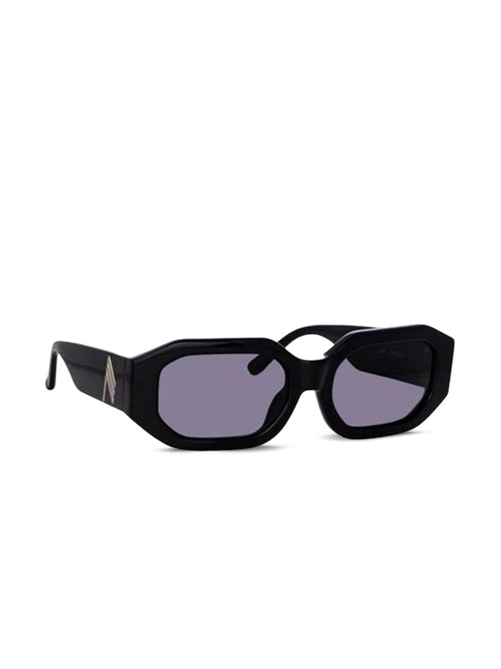 Black square sunglasses ATTICO45C1SUN BLACK/SILVER/GREY THE ATTICO 