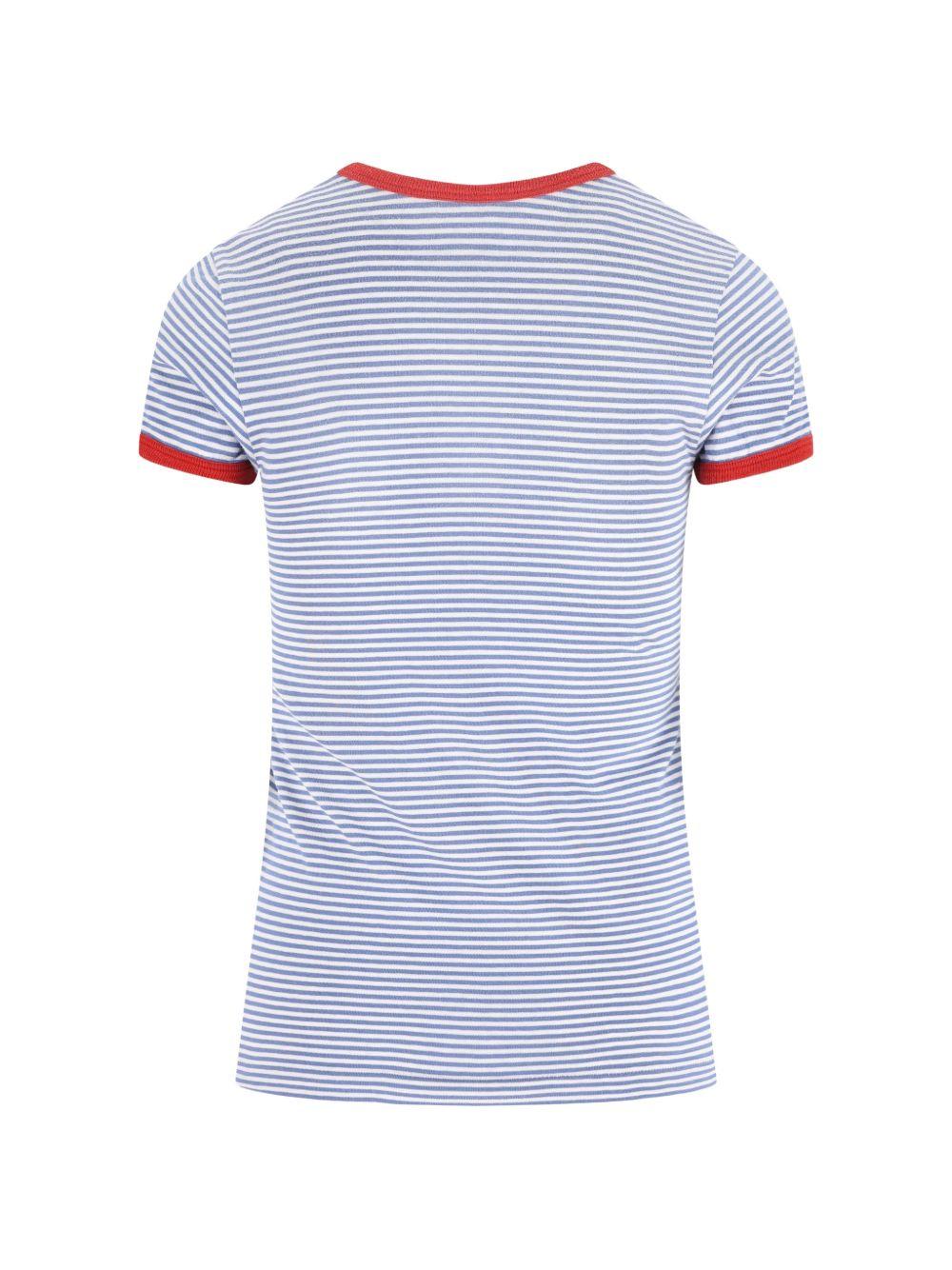 Striped jersey T-shirt 39658186H S-OOOF0X36 PRADA 