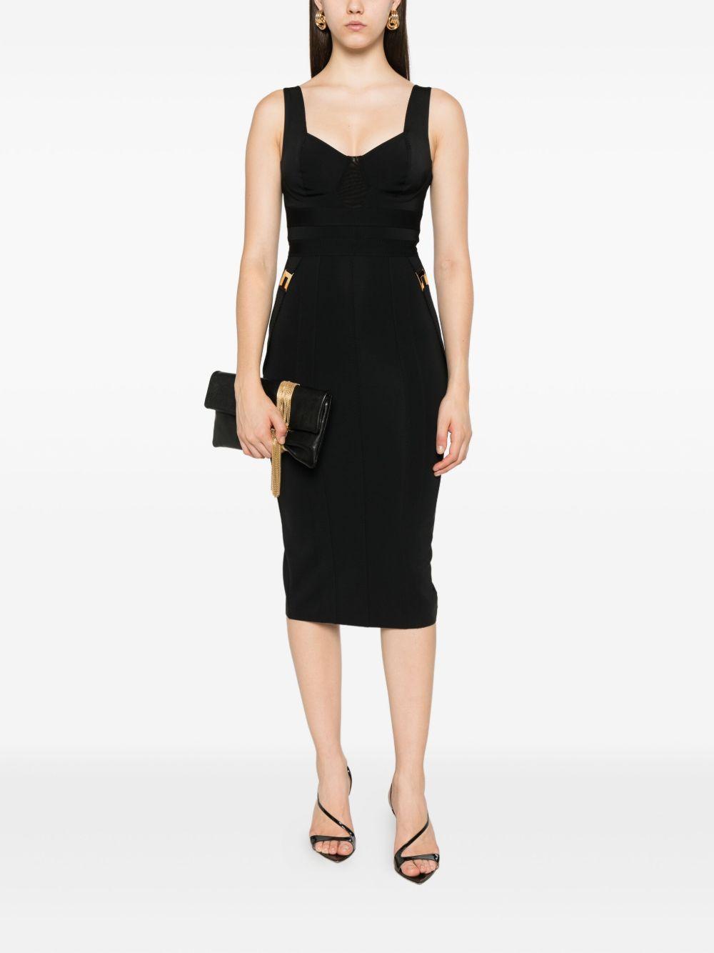 Bustier dress in bi-elastic fabric AB81056E2 110 ELISABETTA FRANCHI 