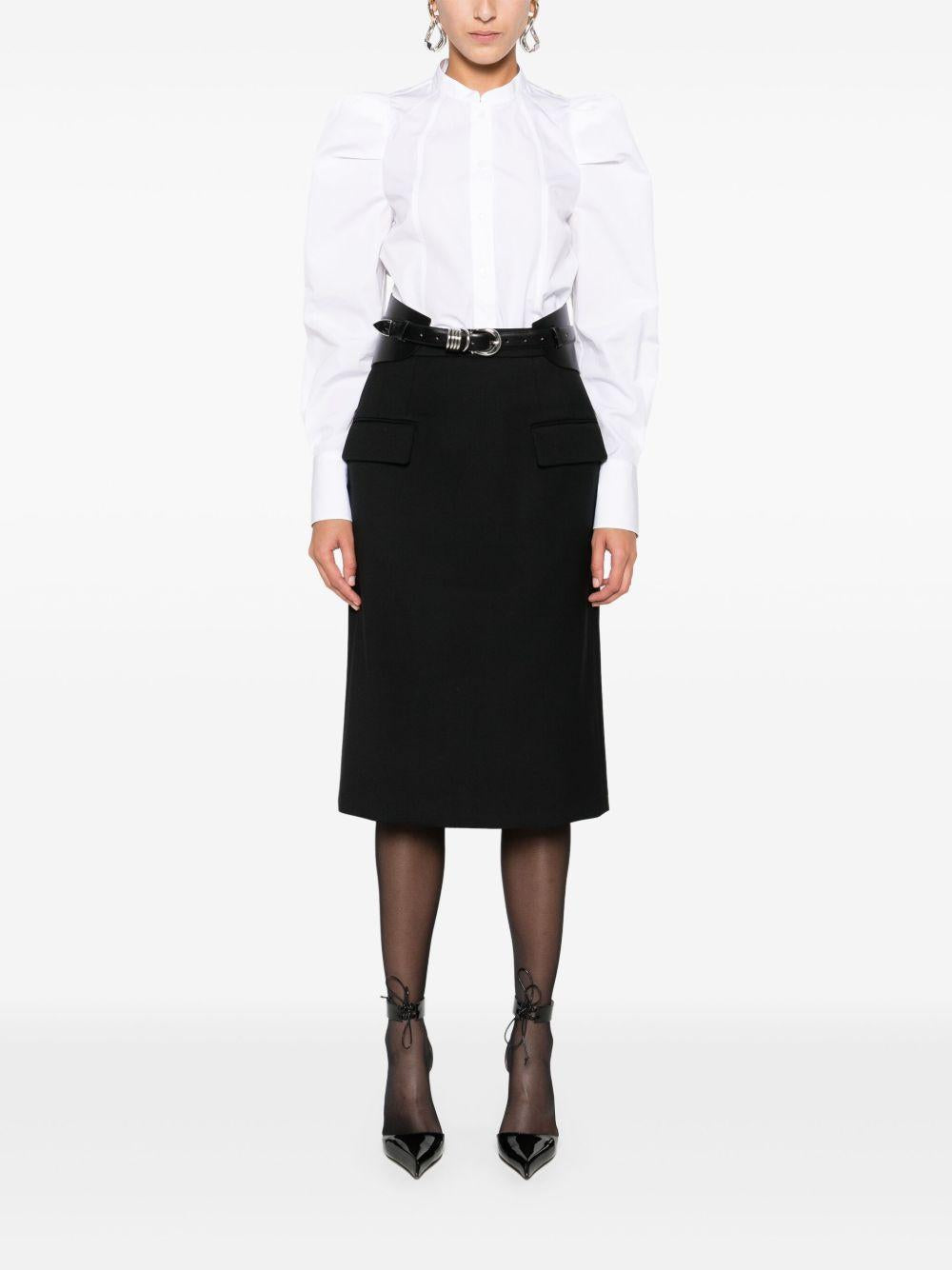 Shirt With Mandarin Collar 848940 QAABT9000 ALEXANDER MCQUEEN 
