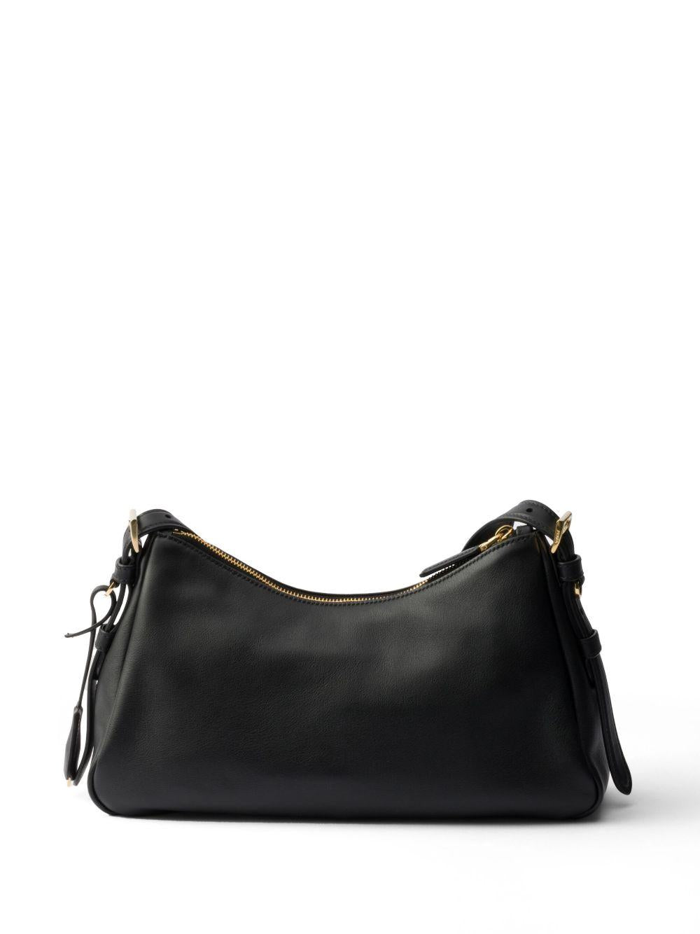 Prada Aimée medium leather shoulder bag 1BC2292CYS V-LVMF0002 PRADA 