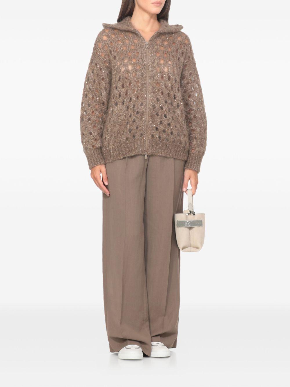 Mohair cardigan MNA326506 COQ76 BRUNELLO CUCINELLI 