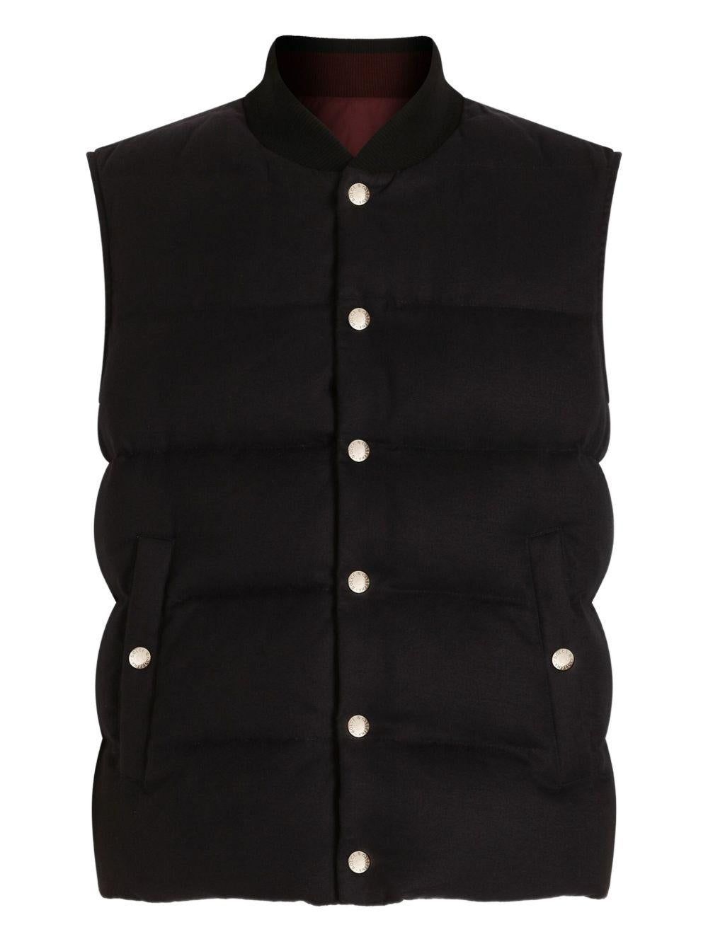 Reversible padded gilet G9BSPT FCTABS8031 DOLCE & GABBANA 