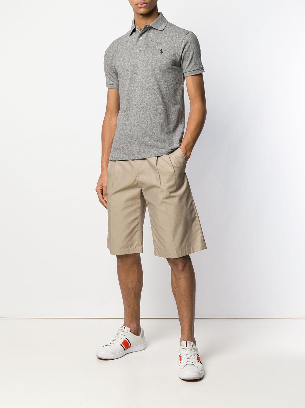 Logo polo shirt<BR/><BR/><BR/> 710548797011 CANTERBURY HEATHER POLO RALPH LAUREN 