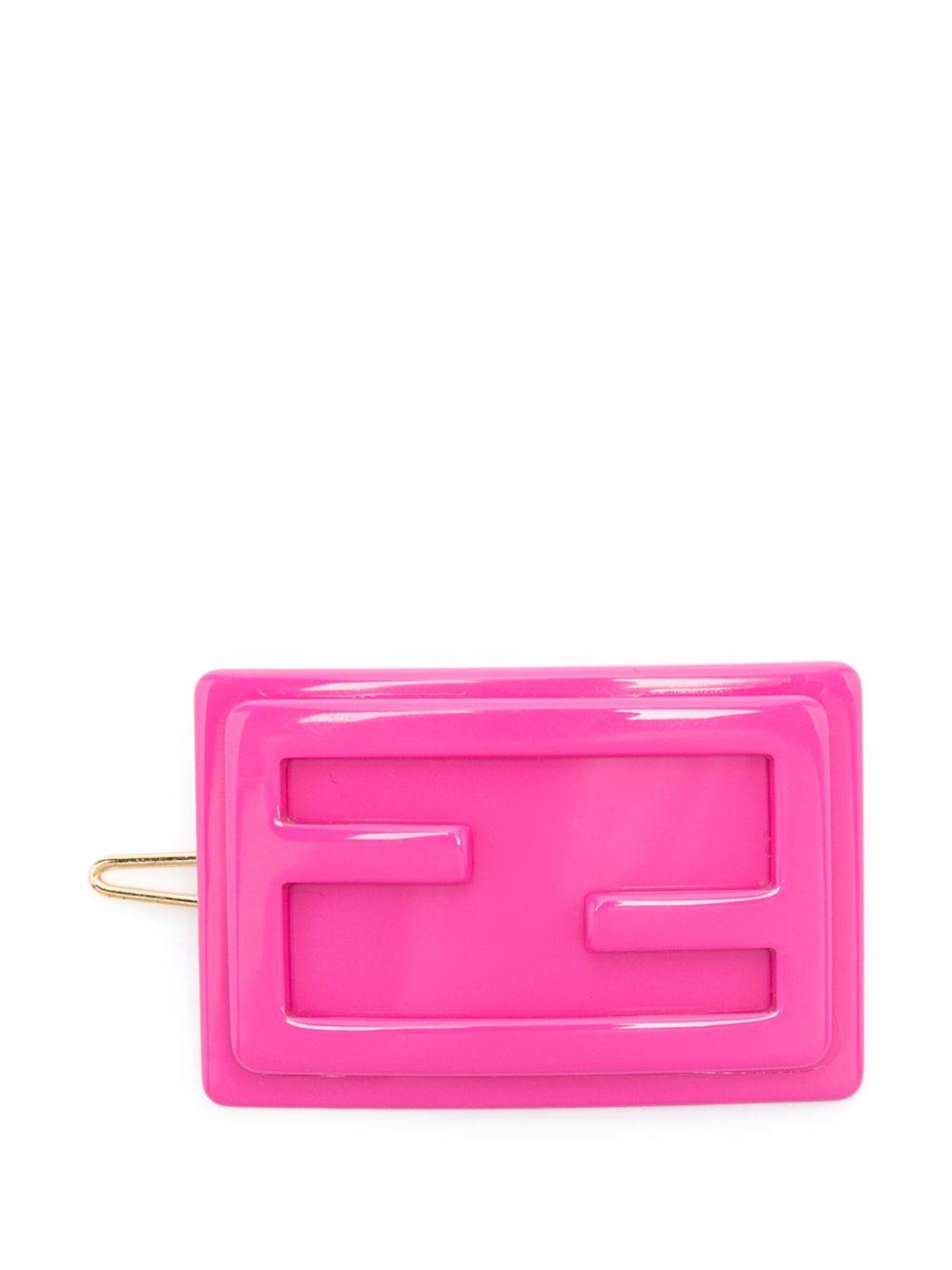 Hair clip with logo JFP403 AMRGF19CP FENDI KIDS 