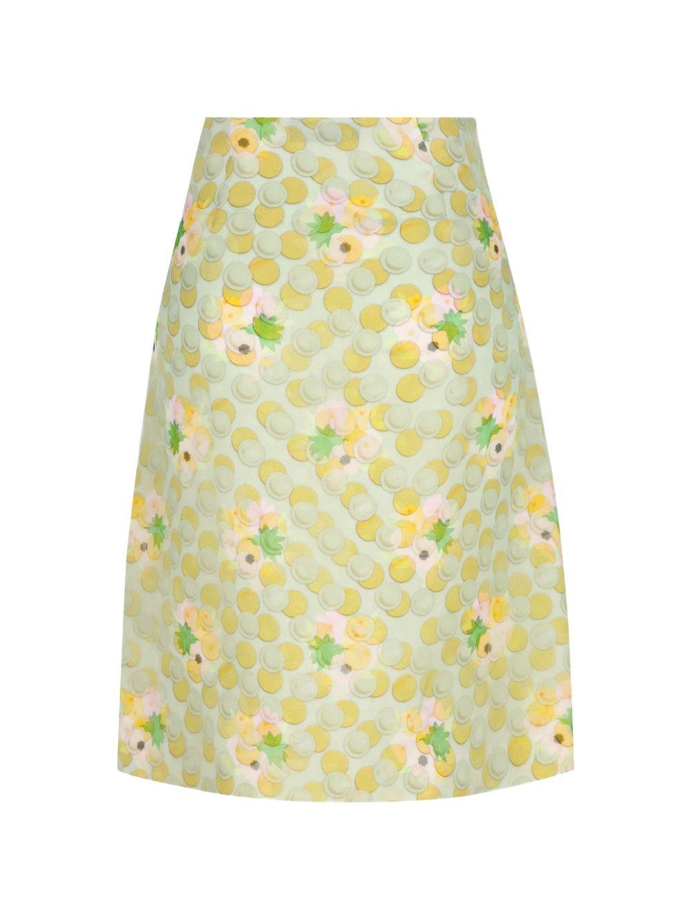 organza skirt FQ7721 AW9SF1AL8 FENDI 