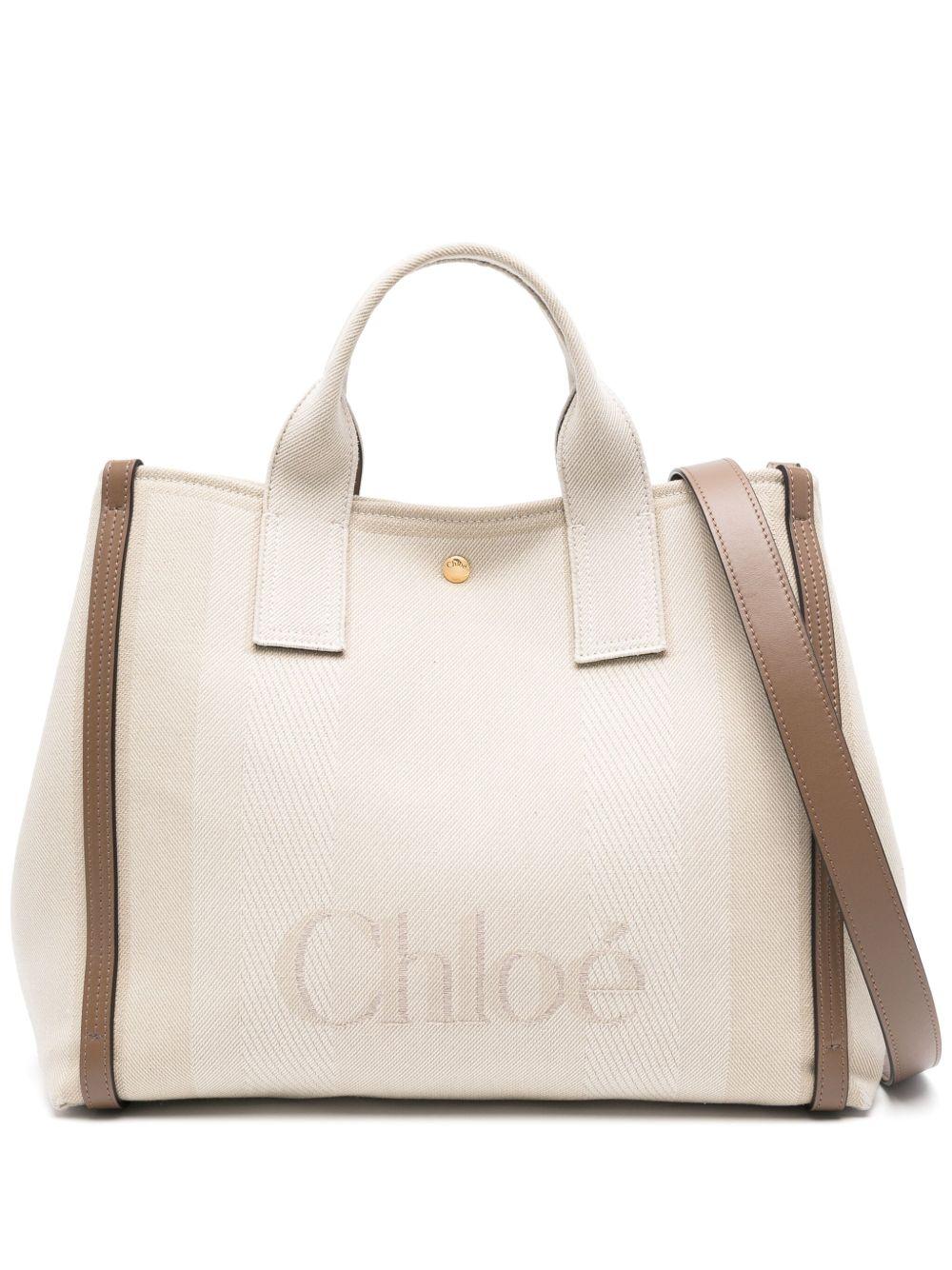 Carry canvas tote bag CHC25SS910O65 23N CHLOÉ 