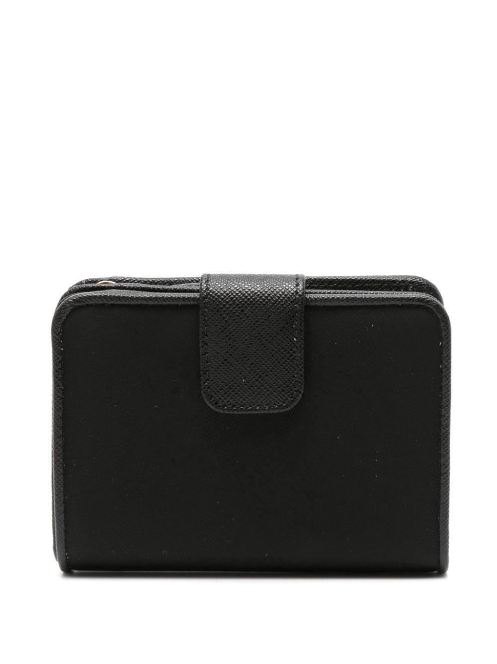 Enamel triangle-logo wallet<BR/><BR/><BR/> 1ML018 2DMIF0002 PRADA 