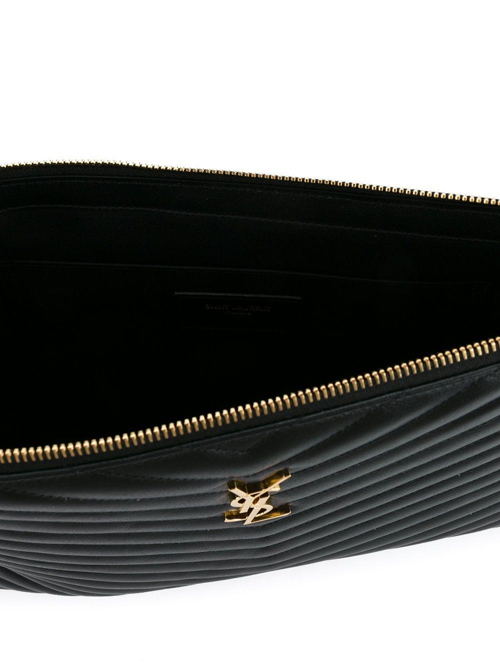 Cassandre matelassé pochette 440222 CWU011000 SAINT LAURENT 