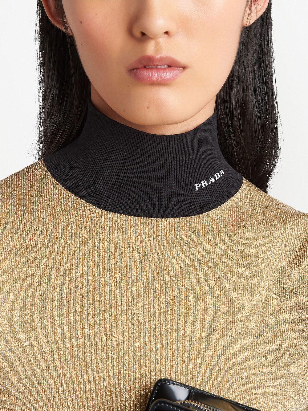 High neck top P26480 12C5F0056 PRADA 