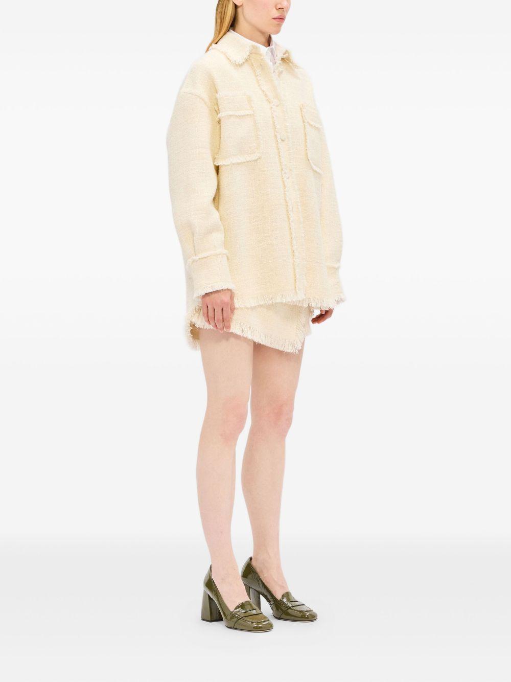 Short with fringe 3941MDB07 25762102 MSGM 