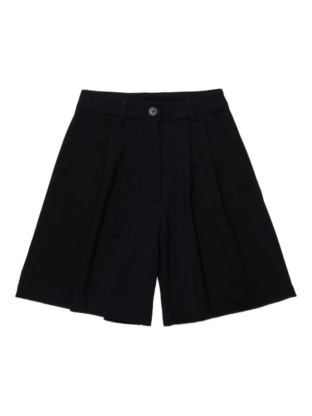 Fluid shorts with pleats J02674 KYATEK900 DIESEL KIDS 