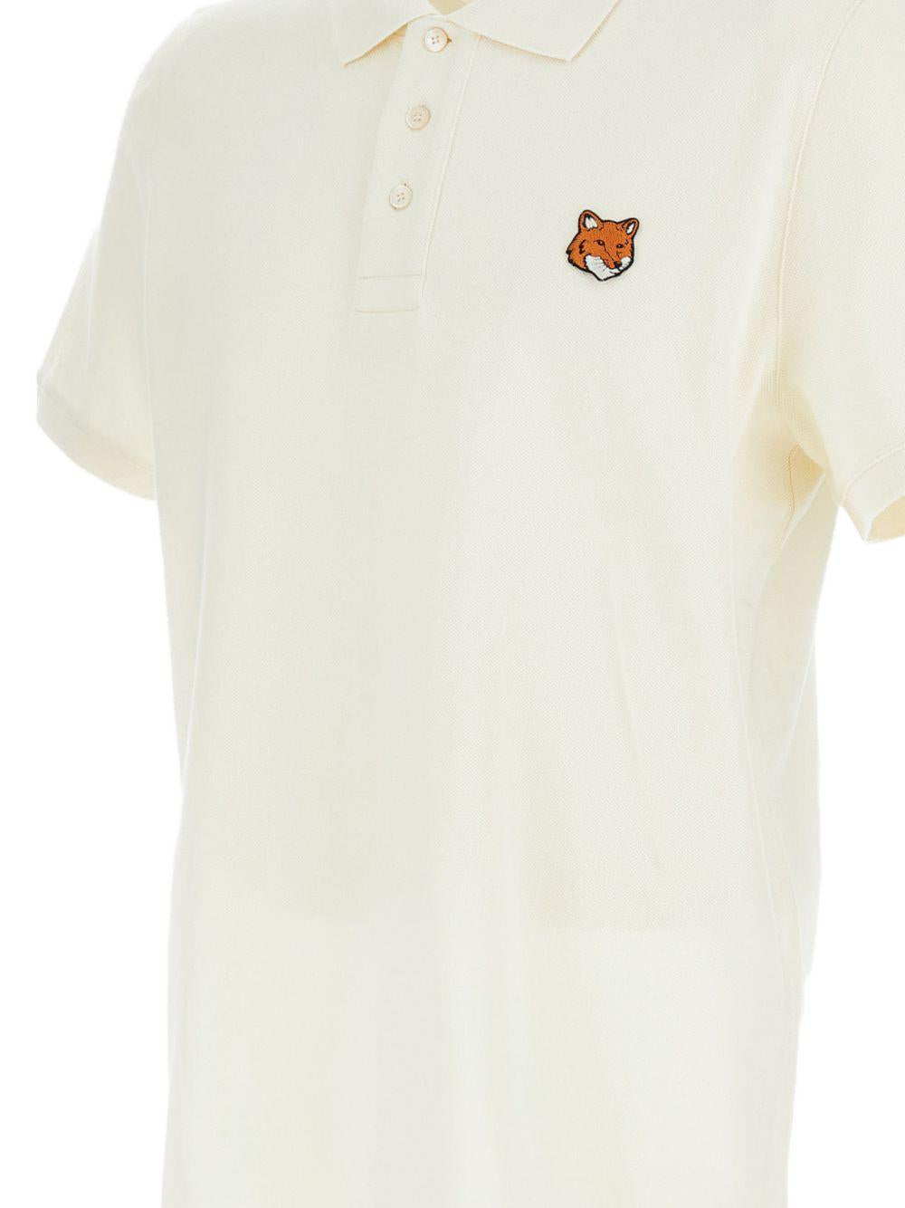 "Fox Head" polo shirt PM00209KP0002 0063 MAISON KITSUNÉ 