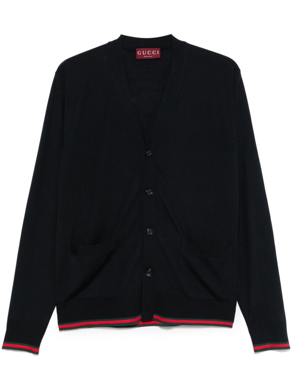 Wool cardigan<BR/><BR/><BR/> 814529 XKEJV4060 GUCCI 