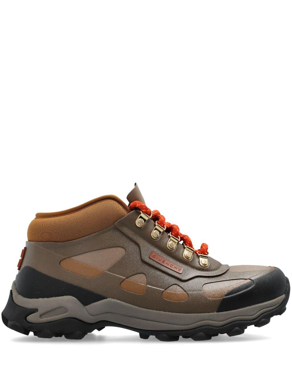 Lace up boots in rubber and neopren<BR/>x Bogs BH604QH1QG 244 GIVENCHY / BOGS 