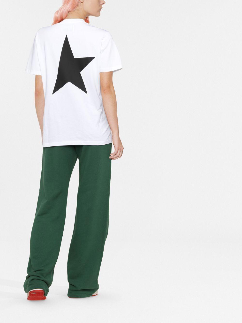 Star-print short-sleeved T-shirt GWP01220 P00087910283 GOLDEN GOOSE 