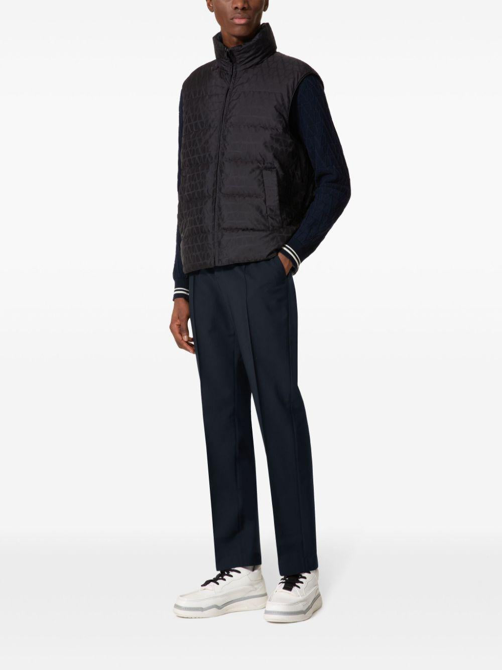 Toile Iconographe padded gilet<BR/><BR/><BR/> 5V3CQA359VF YE6 VALENTINO GARAVANI 