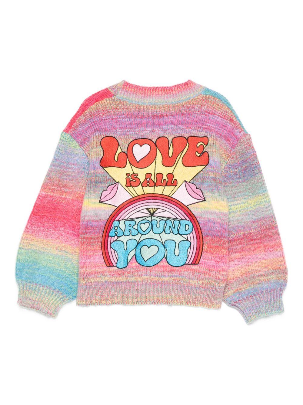 Multicolor cardigan TX9A90 Z1529999 STELLA McCARTNEY KIDS 