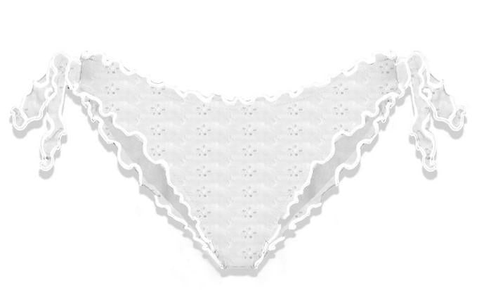 White swimming costume briefs MOON 04670D01 MC2 SAINT BARTH 