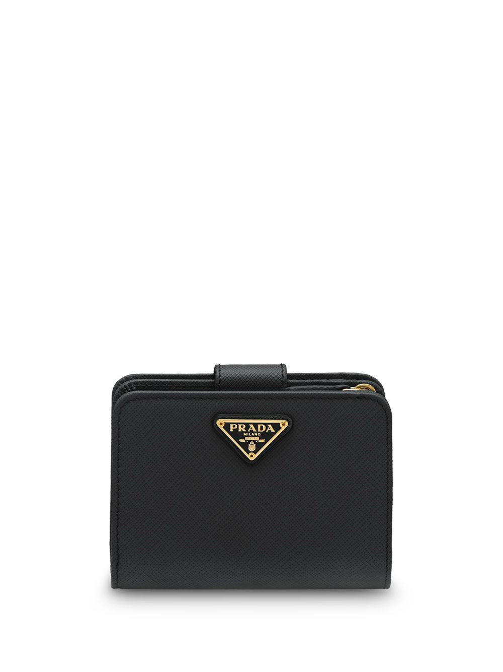 Saffiano leather small wallet 1ML018QHH F0002 PRADA 