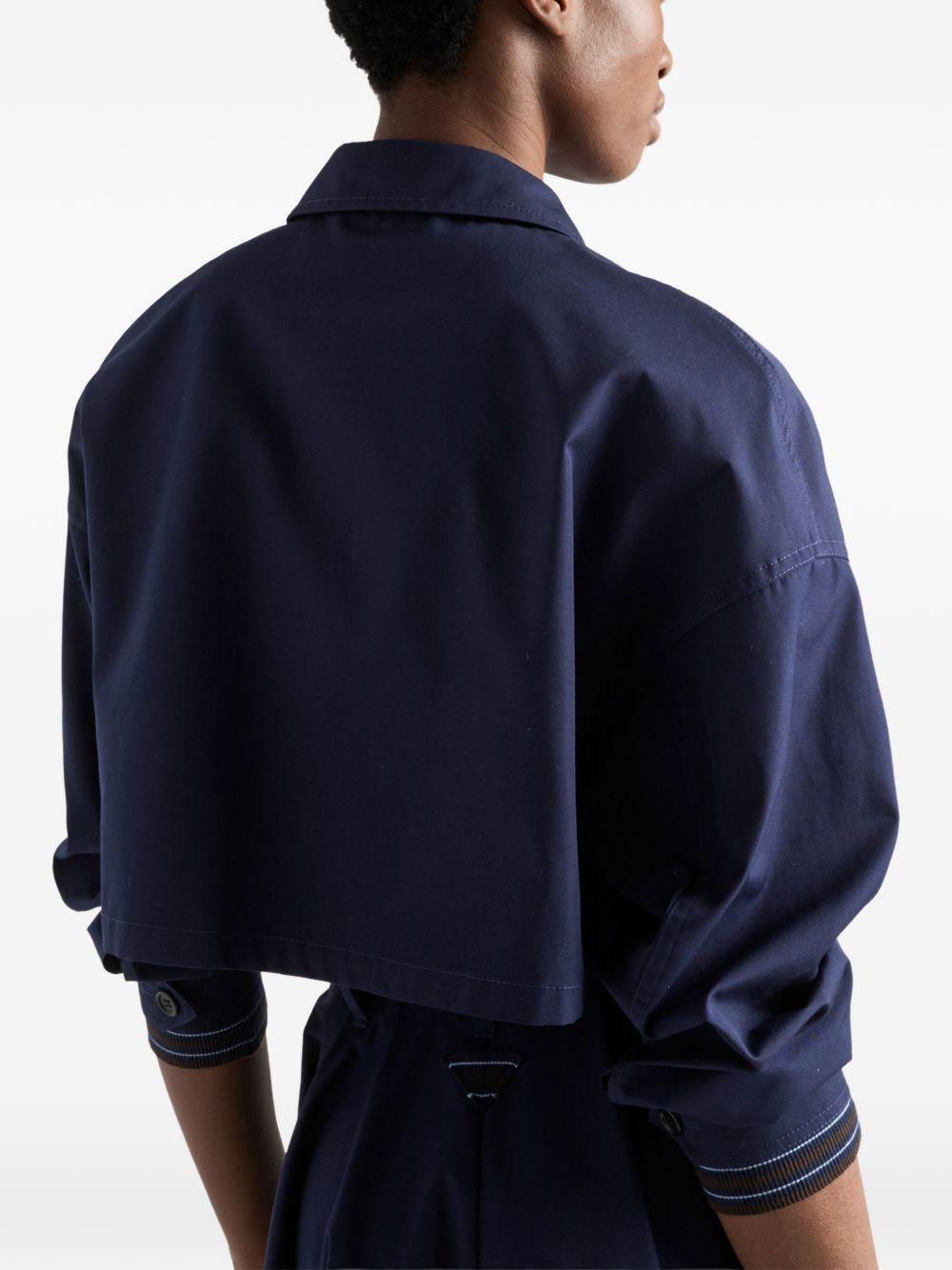 Poplin blouson jacket P536OG187P S-OOOF0008 PRADA 