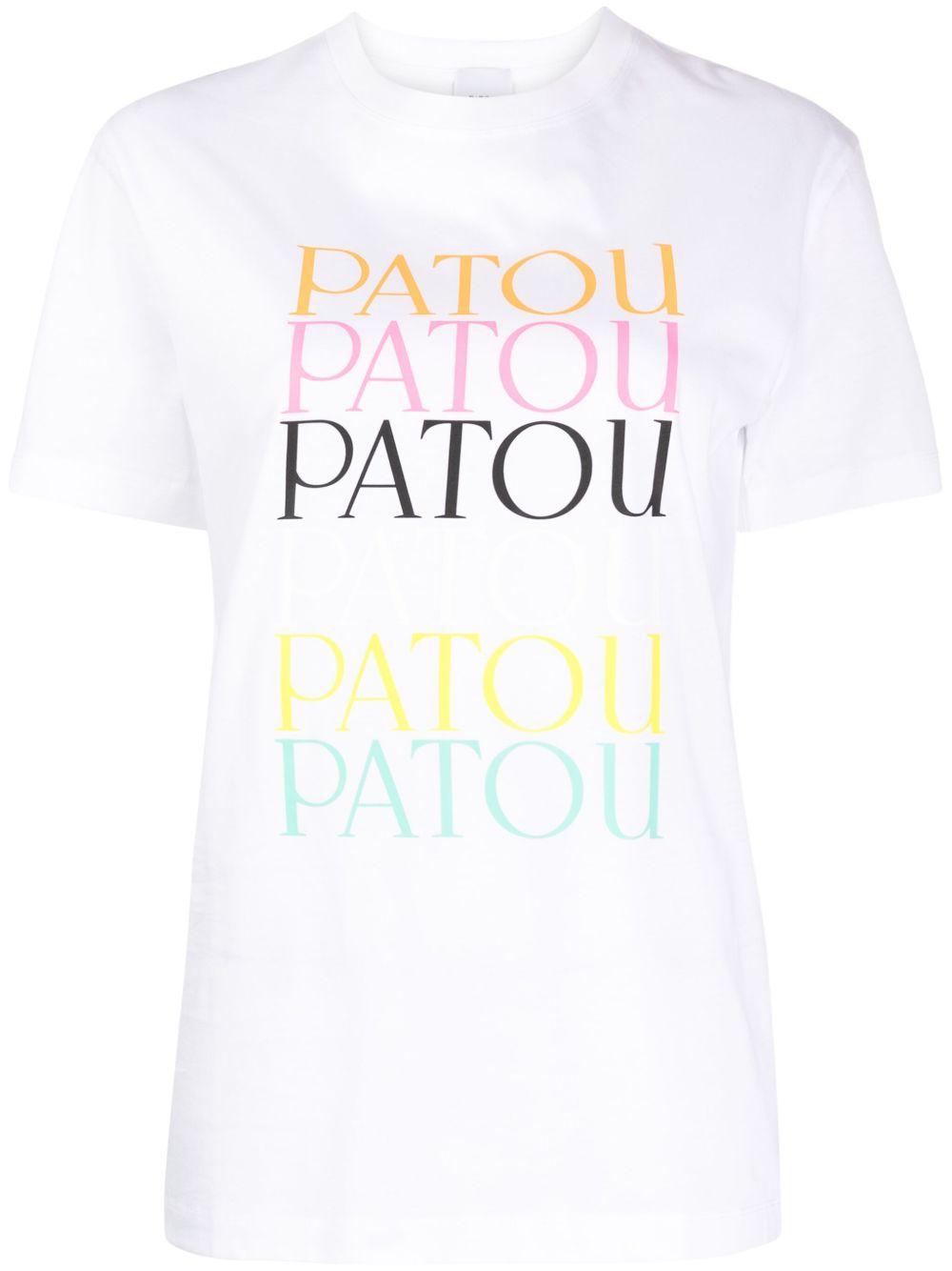 Patou Patou organic-cotton T-shirt<BR/><BR/><BR/> JE1129999 001W PATOU 